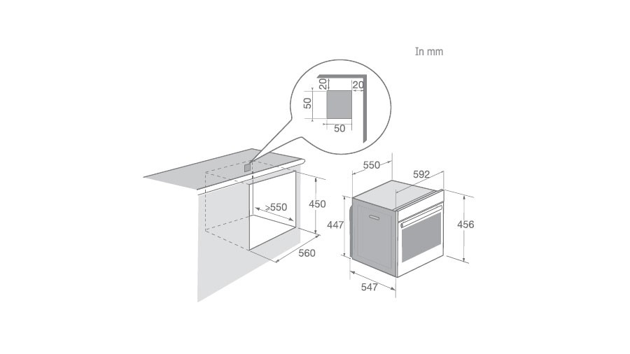 Lò vi sóng kết hợp nướng BRANDT BKC6575B