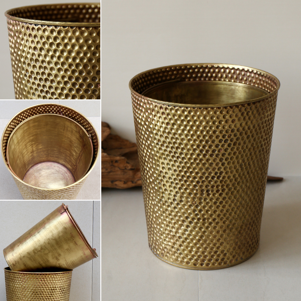 Chất liệu đồng thau tự nhiên, an toàn cho sức khỏe khi sử dụng