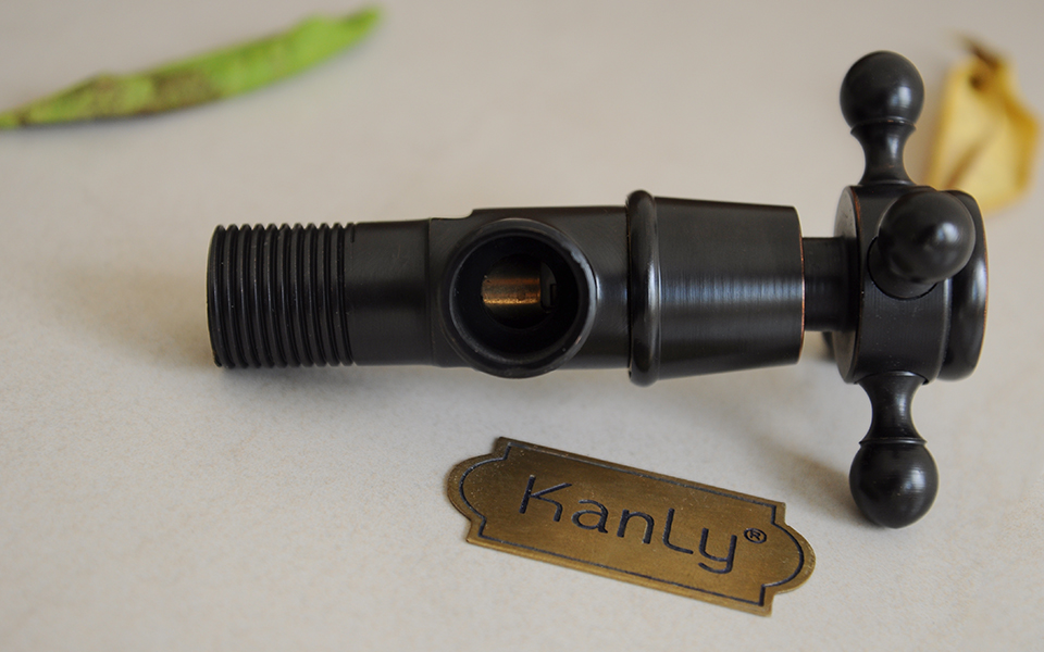 Van góc T cầu, van chặn khóa, van khóa nước