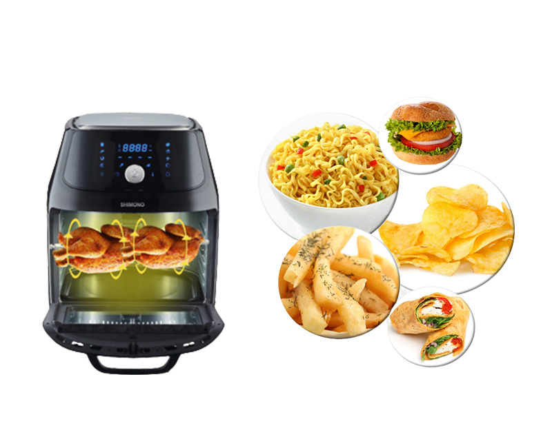 Công nghệ Turbo Cyclonic Air giúp món ăn trở nên hấp dẫn hơn