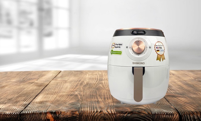 Nồi chiên không dầu Shimono 6 lít SM-AF608C - Chân đế chống trượt