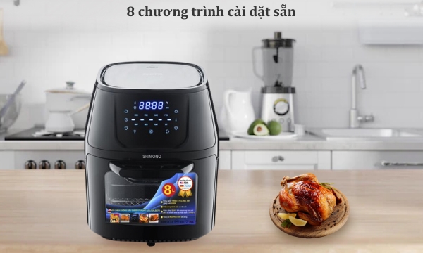 Nồi chiên không dầu Shimono 8 lít SM-AF806T