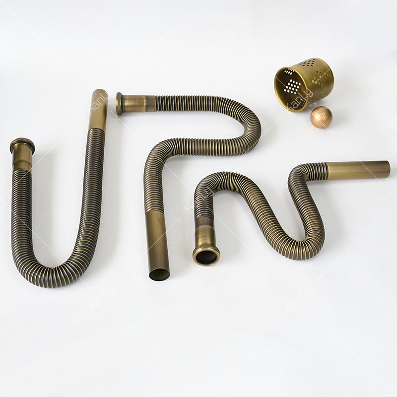 Ống xả ruột gà lavabo phù hợp lắp đặt trong nhiều trường hợp khác nhau