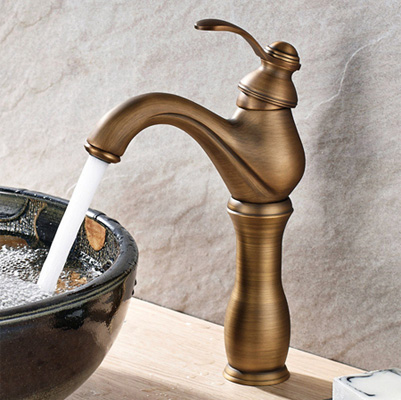 vòi nước rửa tay, bằng đồng thau, cổ điển