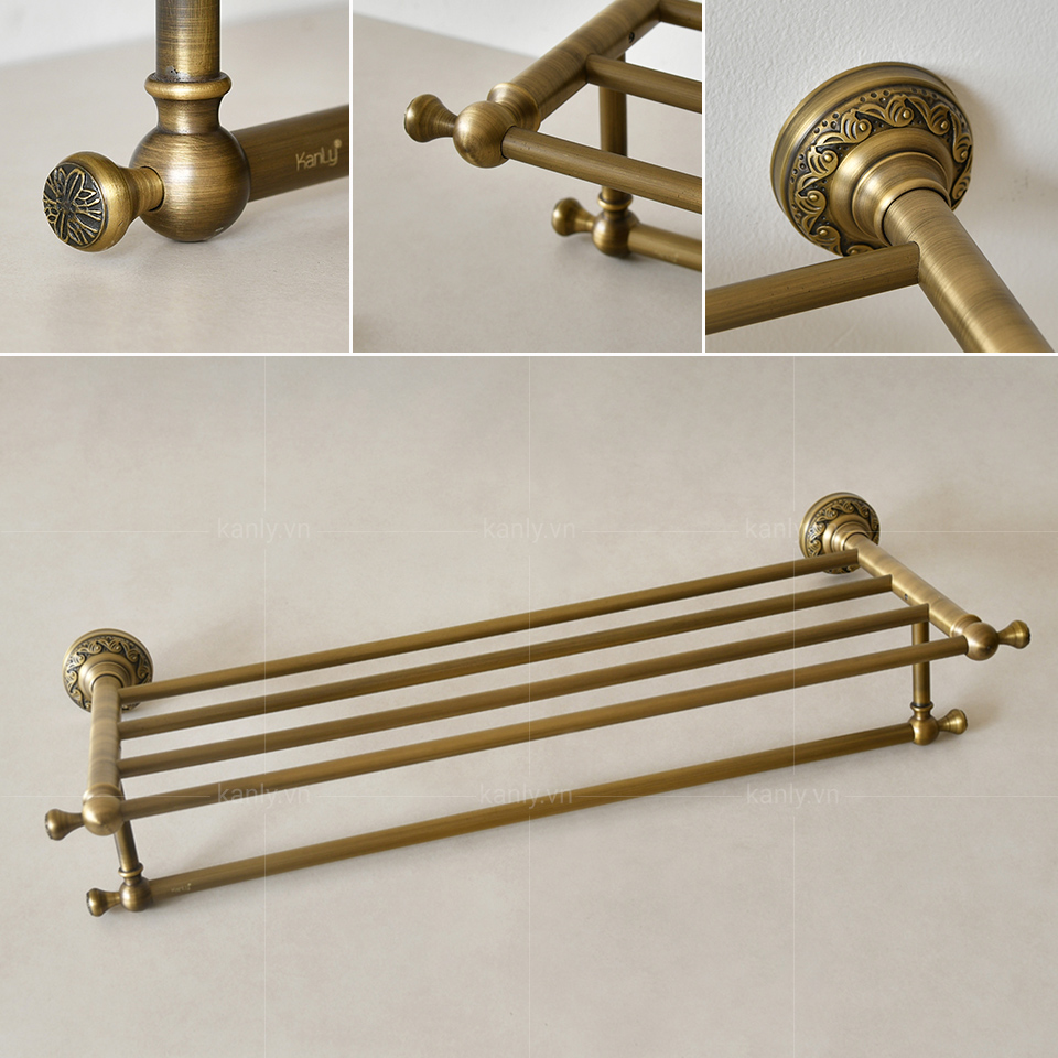 Thiết kế hoàng gia sang trọng của kệ để khăn nhà tắm GCH13