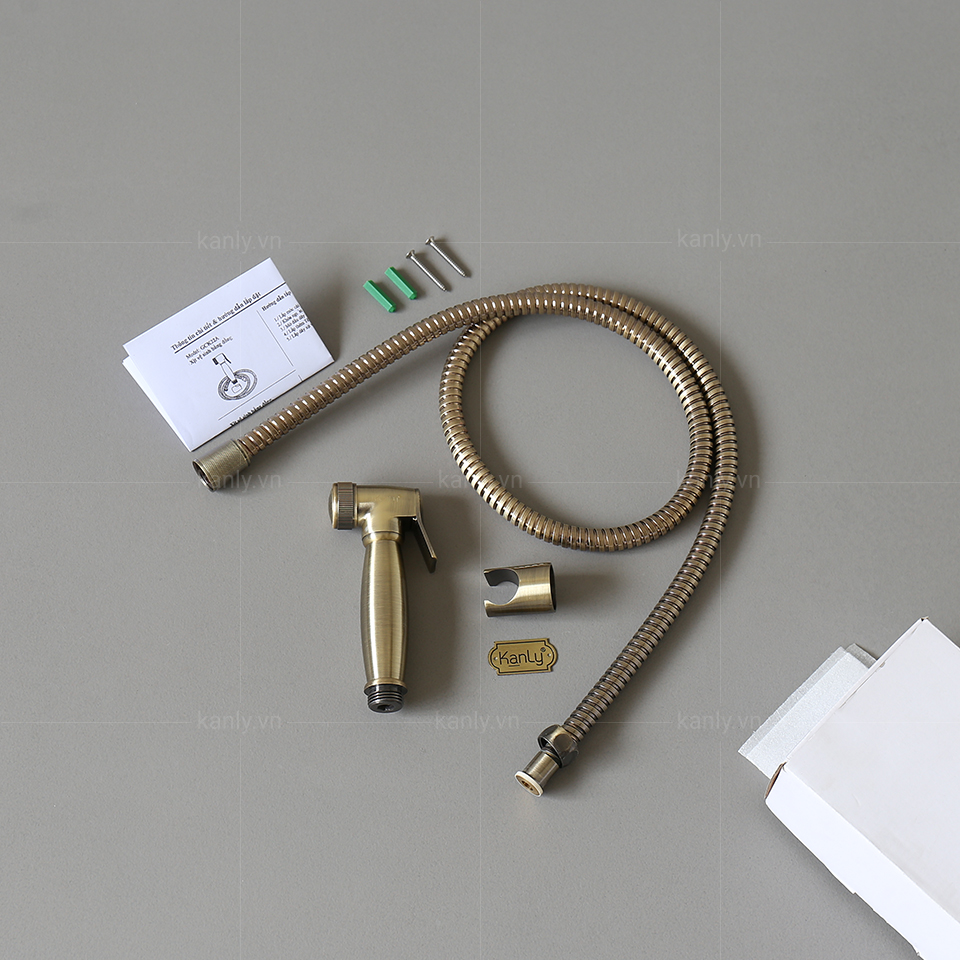 Bộ phụ kiện vòi xịt toilet