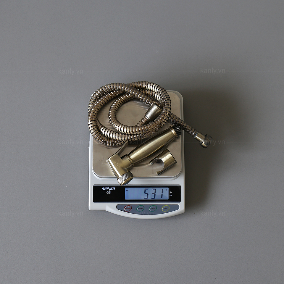 Vòi xịt toilet bằng đồng dày nặng, chất lượng