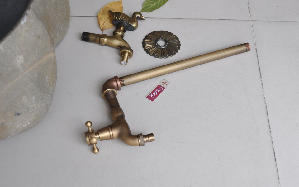 Vòi nước gắn tường, vòi xả nước, vòi hồ