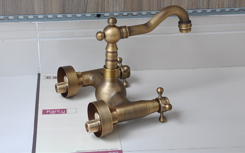 Vòi lavabo gắn tường, vòi rửa chén gắn tường, vòi bếp