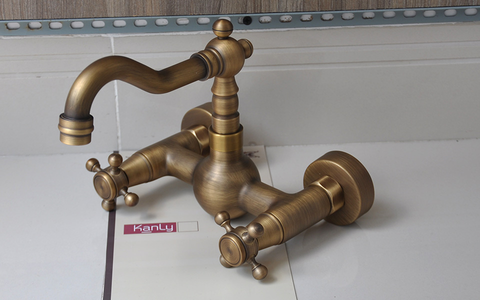 Vòi lavabo gắn tường, vòi rửa chén gắn tường, vòi bếp