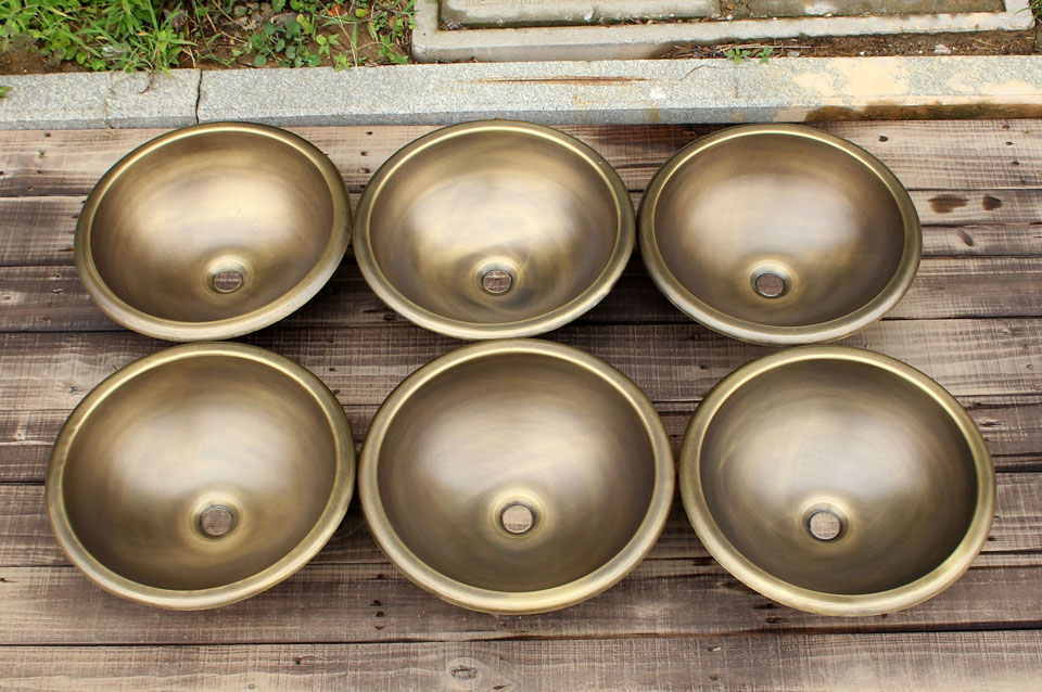 Lavabo bằng đồng, chậu rửa bằng đồng, lavabo đồng