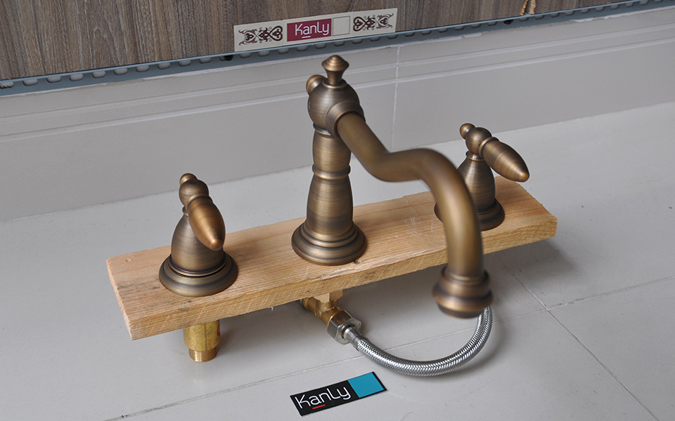 Lavabo chậu rửa tay bằng đồng thau