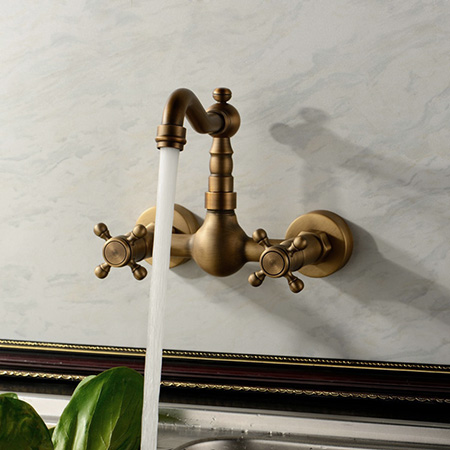Vòi lavabo gắn tường, vòi rửa chén gắn tường, vòi bếp