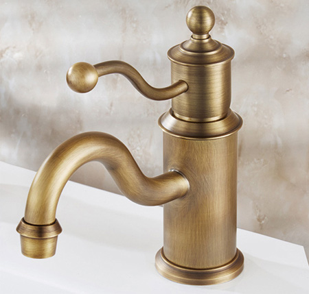 Vòi nước chậu rửa tay, bằng đồng thau