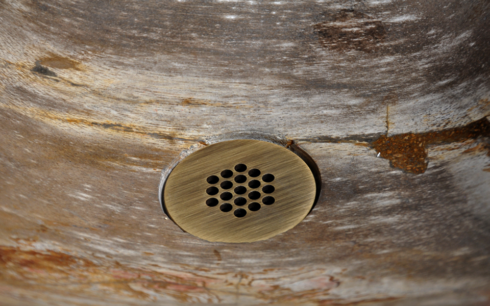 Lavabo gỗ hóa thạch, tự nhiên