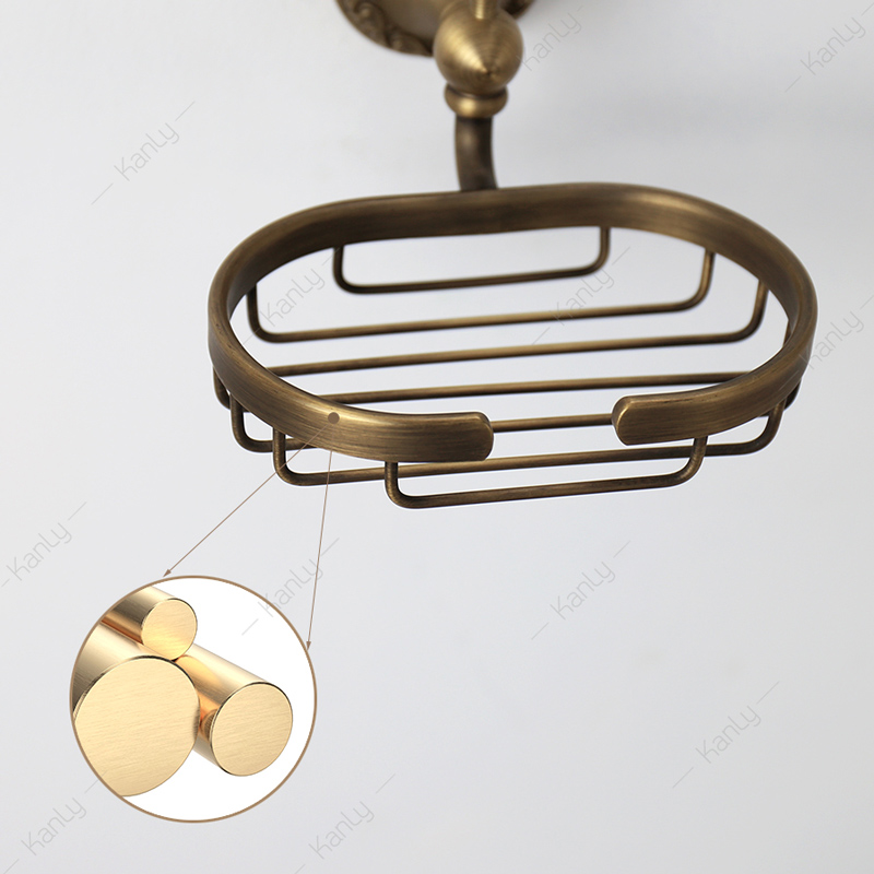 Phụ kiện khau đựng xà bông bằng đồng thau