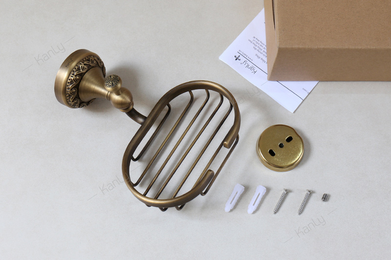 Mở hộp giá để xà phòng cổ điển GCH05