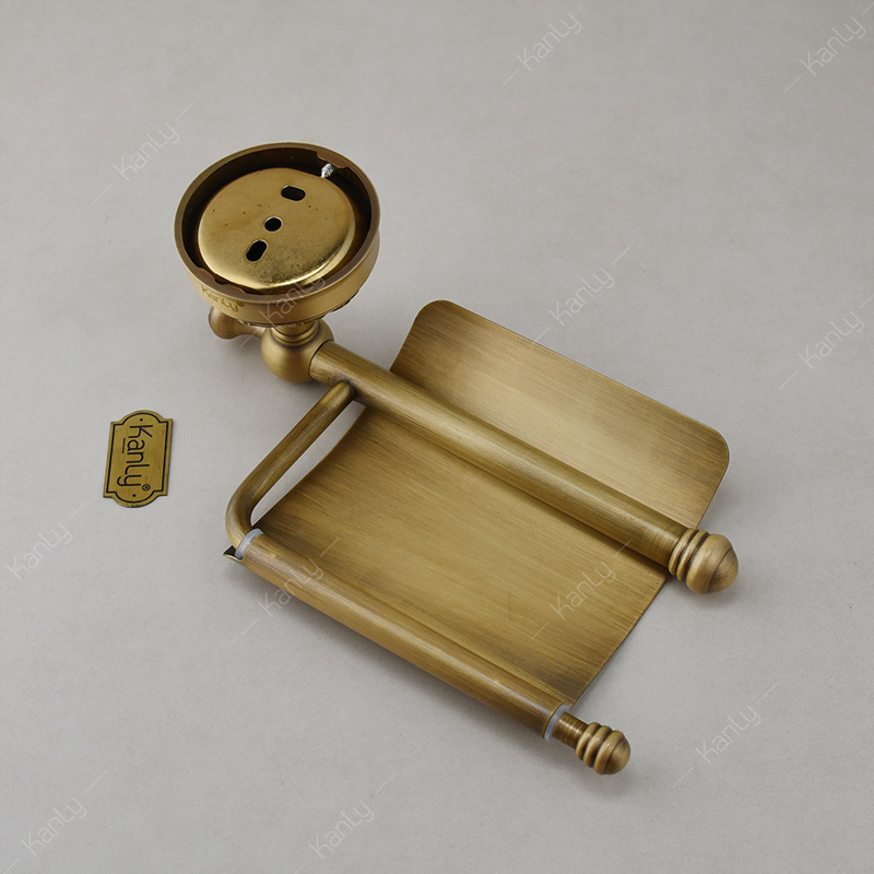 Móc treo giấy vệ sinh hoa văn cổ điển được chạm khắc tinh xảo