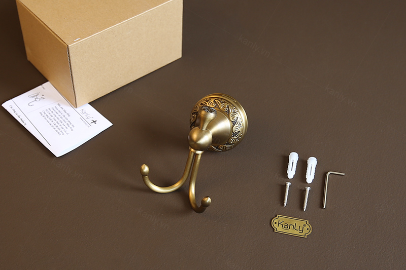 Phụ kiện kèm theo móc treo quần áo đôi