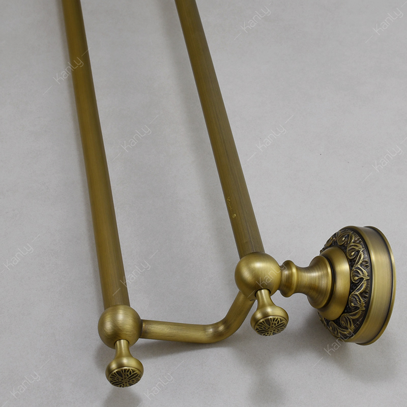 2 thanh đôi song song giúp người dùng treo, máng được nhiều đồ dùng tiện lợi