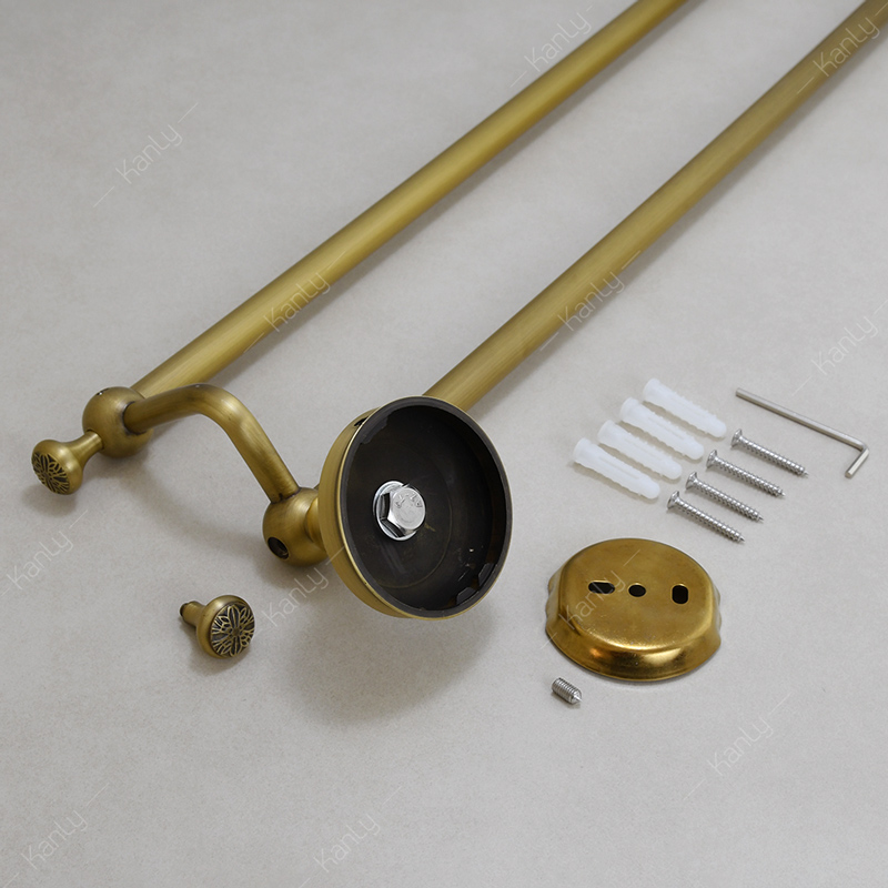 Thanh máng khăn cổ điển GCH12 gắn cố định trên vách tường