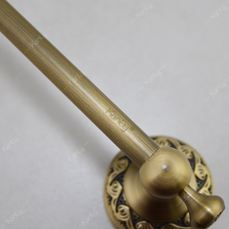 Thanh treo khăn nhà tắm GCH11 màu đồng giả cổ độc đáo