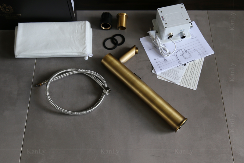 Phụ kiện kèm theo vòi nước cảm ứng GC-AC1 bằng đồng