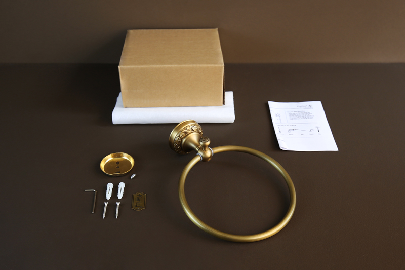 Bộ phụ kiện theo kèm móc treo bằng đồng GCH02