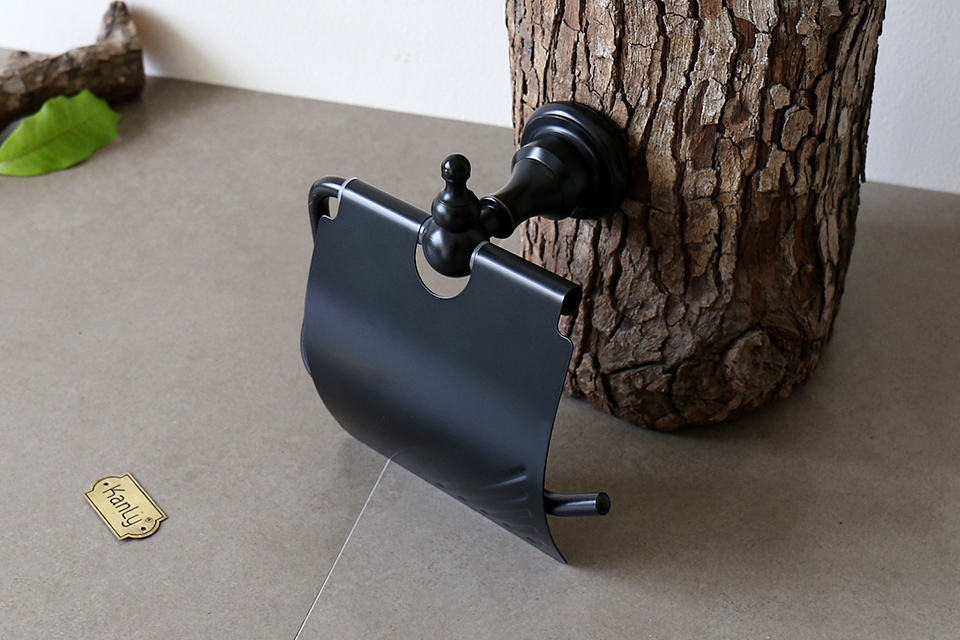 Móc treo giấy vệ sinh cổ điển GCK03B đơn giản, sang trọng