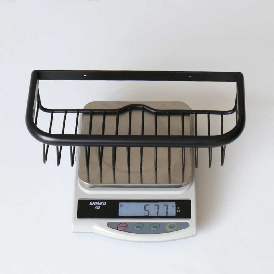 Trọng lượng kệ để đồ phòng vệ sinh chất liệu đồng