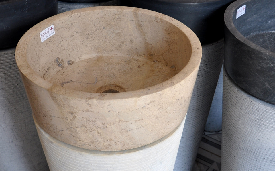 lavabo đá tự nhiên, lavabo bằng đá