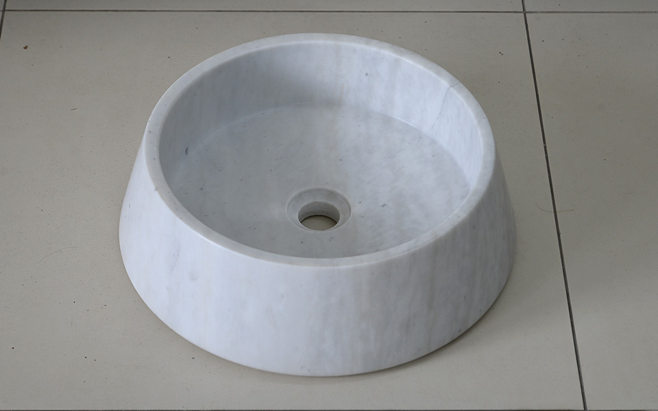 Lavabo đá nguyên khối, lavabo đá thiết kế đẹp