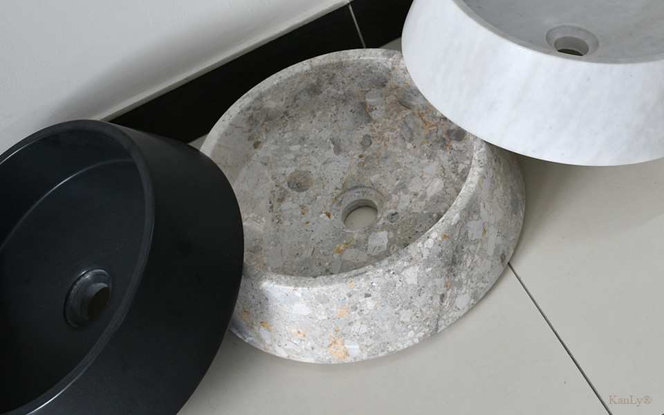 Lavabo đá nguyên khối, lavabo đá thiết kế đẹp