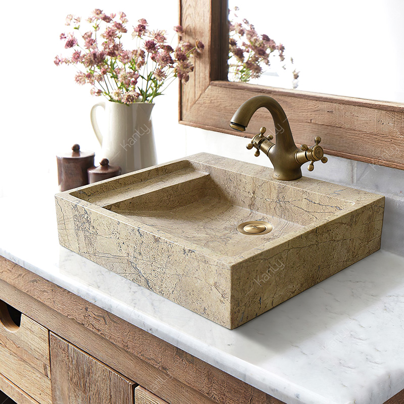 Chậu rửa mặt bằng đá MAR24V