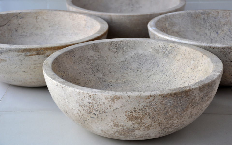 lavabo đá marble tự nhiên