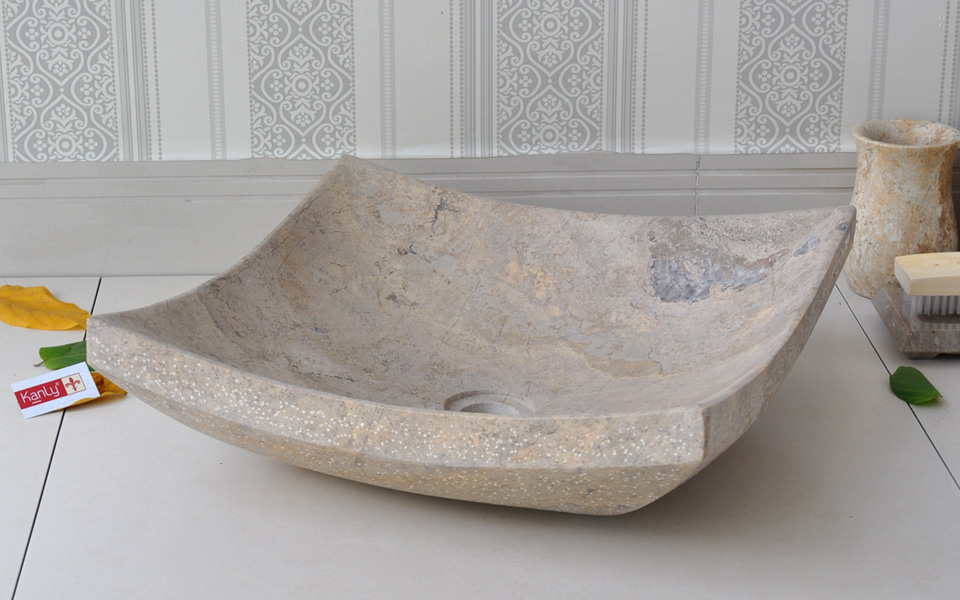 Những kiểu lavabo đá đẹp, tự nhiên