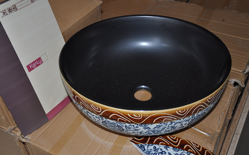 lavabo sứ mỹ thuật