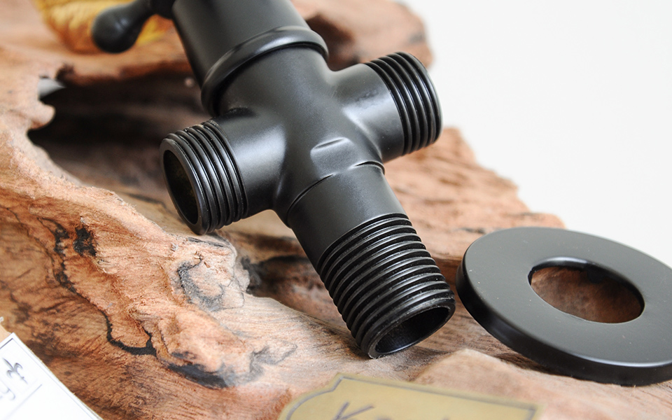 Van góc chặn khóa, khống chế chữ T, tê, tee, van cầu, van bi, van góc, van điều tiết