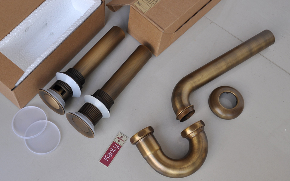 bộ xả lavabo, đầu xả, ống thoát, ống co chữ P, ngăn mùi.