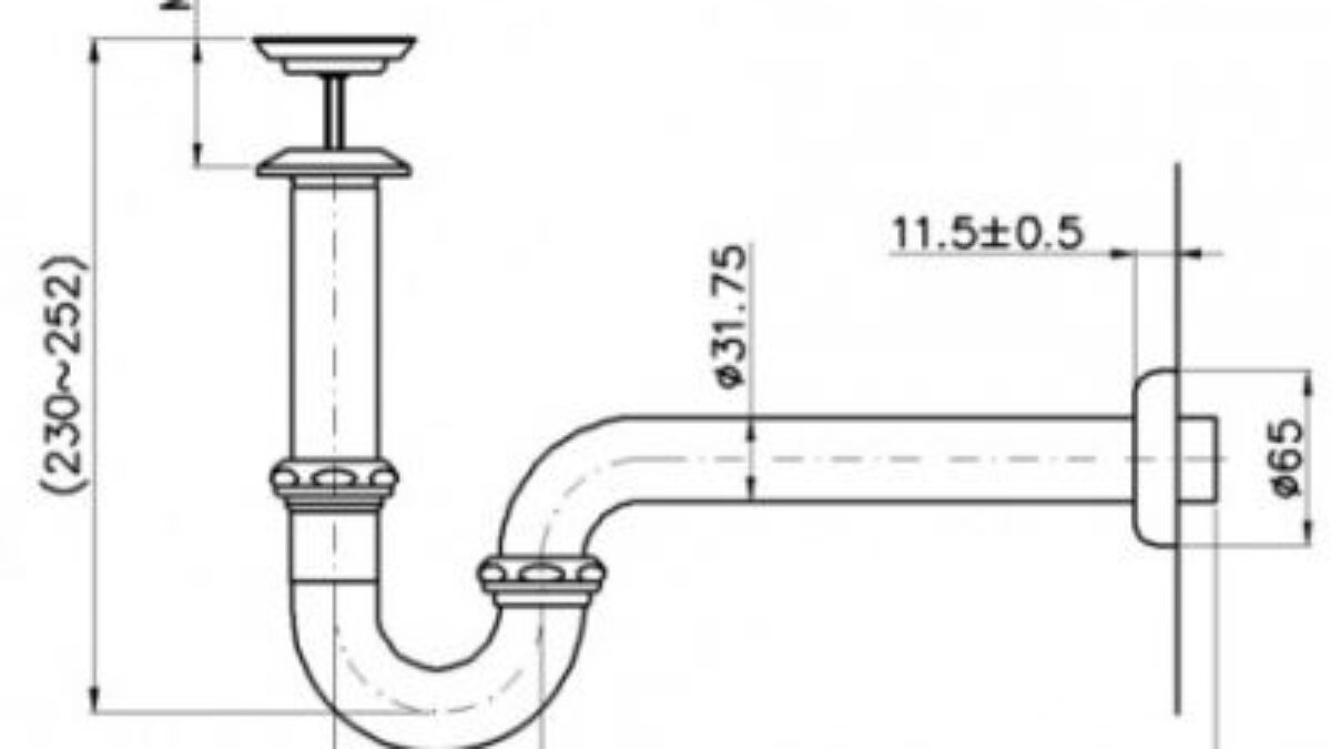 Bộ xả lavabo kèm ống thải TOTO TVLF405 mạ cờ rôm chống gỉ giá tốt