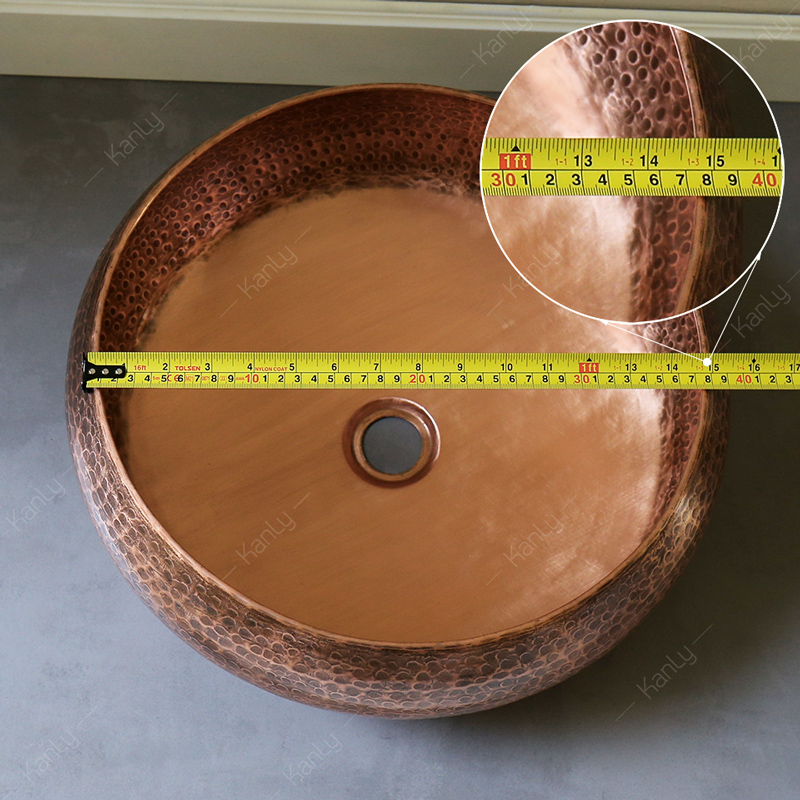 Chậu có đường kính phủ bì là 420mm