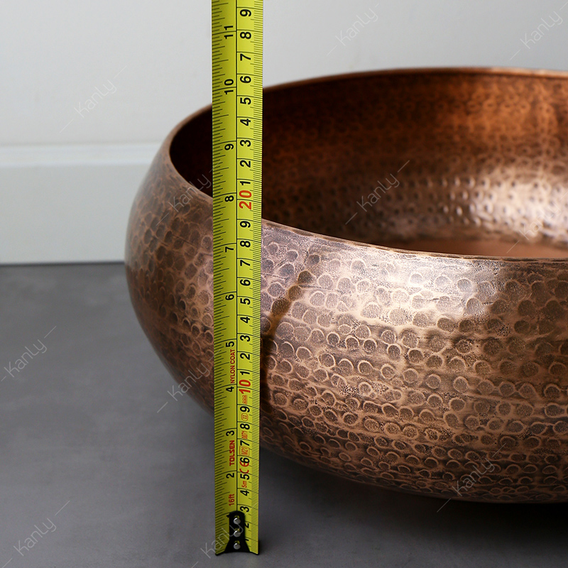 Bồn rửa mặt đồng thau RSC121V cao 160mm