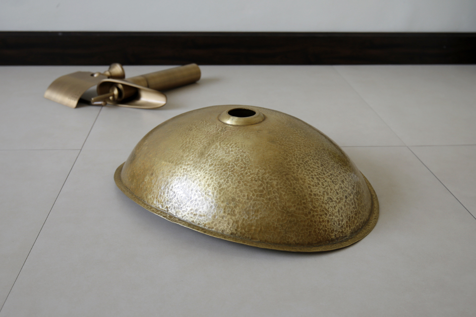 Các mẫu chậu rửa mặt đẹp bằng đồng thau