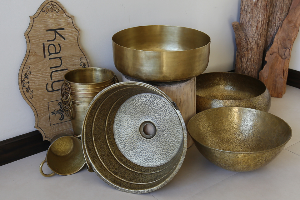 Các loại bồn rửa tay bằng đồng thau KanLy cung cấp