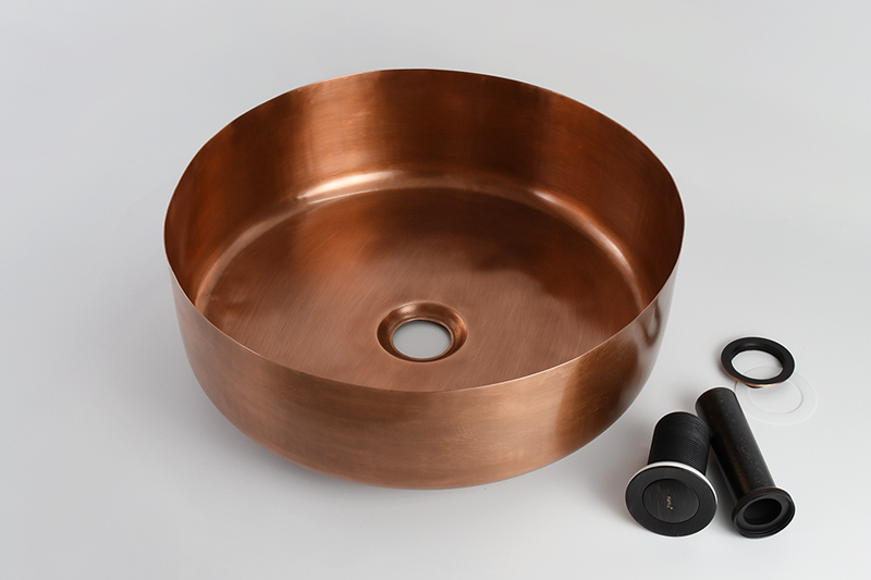 Chậu đồng và các phục kiện, bộ xả KanLy cung cấp đều bằng đồng thau