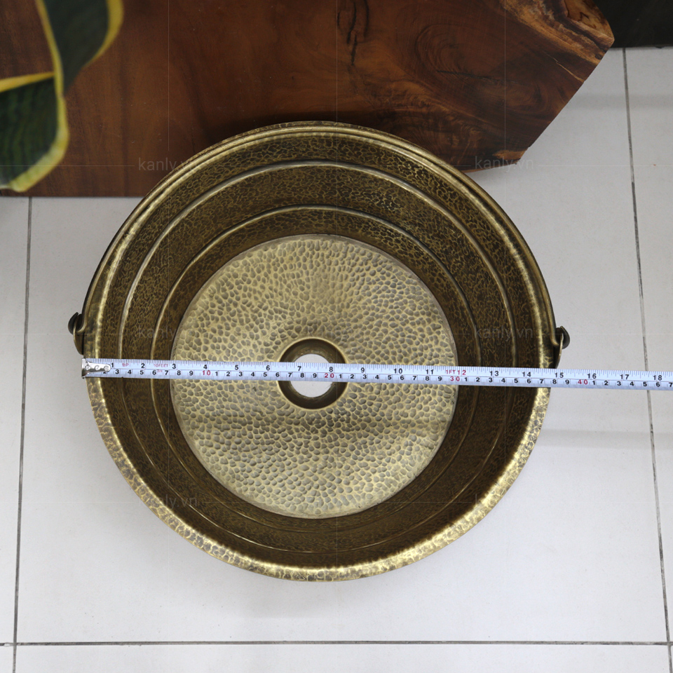 Kích thước chậu 380mm phổ biến, phù hợp với đa dạng công trình