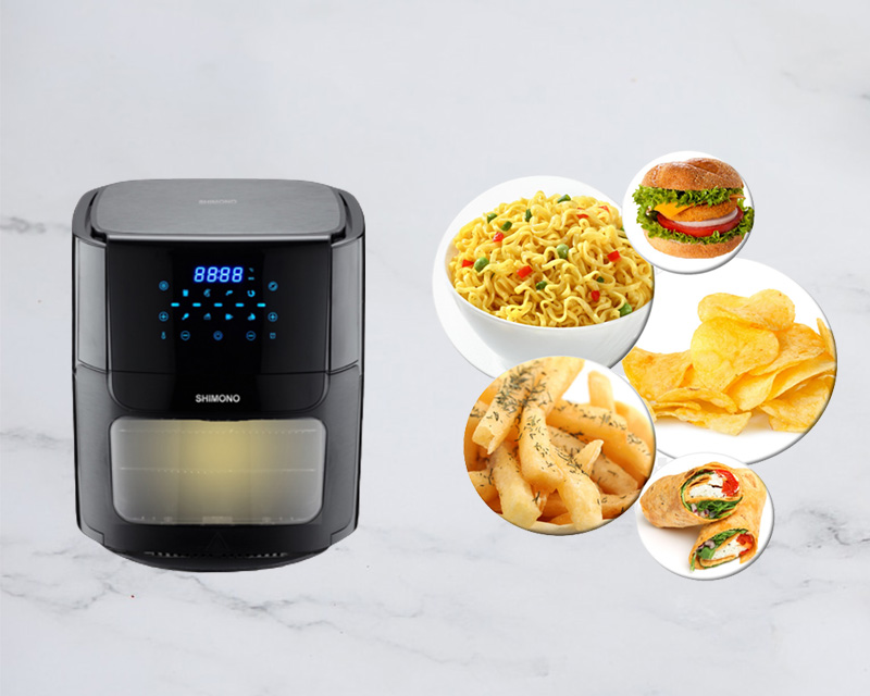 Tính năng nấu 8 món được cài đặt sẵn