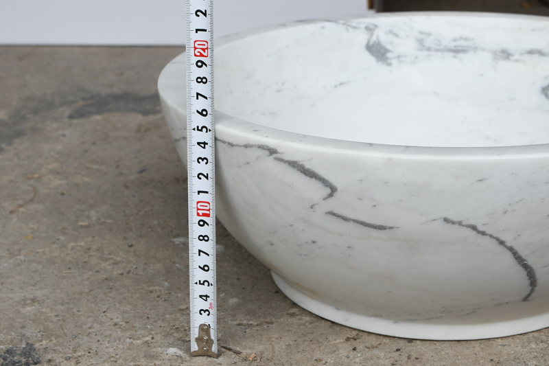 Chiều cao chậu đá tự nhiên MAR53V