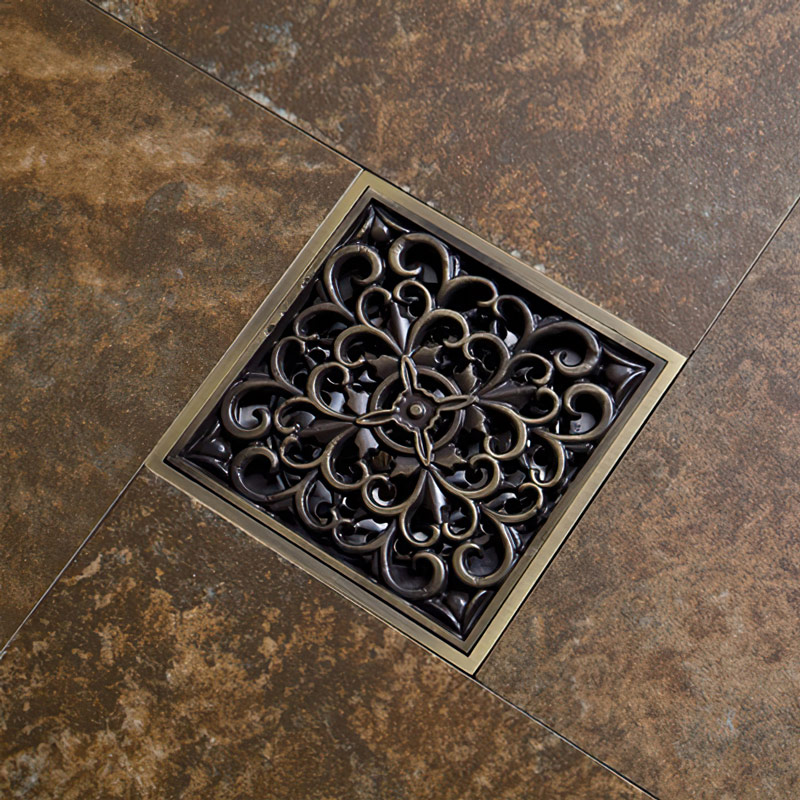 Phễu thu sàn GCP01 bằng đồng