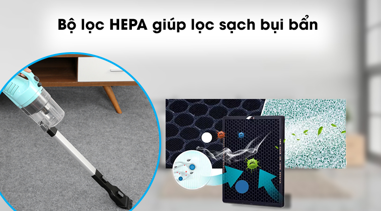 Bộ lọc bụi - Thiết kế - Bộ máy Hút Bụi cầm tay Shimono SVC1022 và SVC1019C. Bộ lọc bụi - Thiết kế - Bộ máy Hút Bụi cầm tay Shimono SVC1022 và SVC1019C.